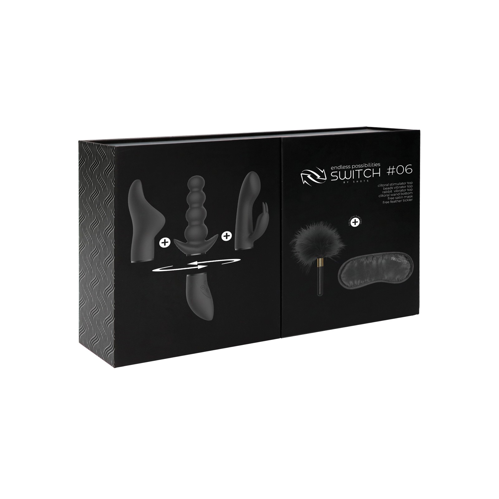 Kit de Placer Shots Switch 6 Negro