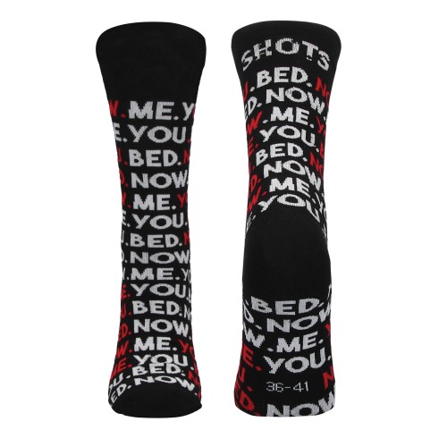 Shots Sexy Socks - You, Me, Bed, Now for Men