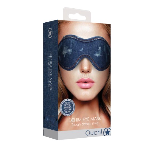 Shots Denim Eye Mask - Stylish Sensory Play