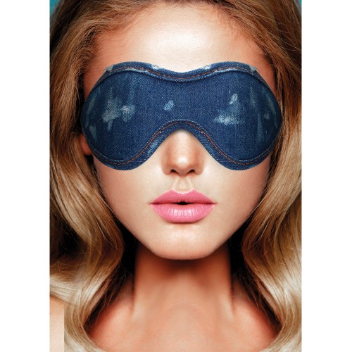 Shots Denim Eye Mask - Stylish Sensory Play