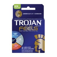 Trojan All the Feels Condom - Pack of 3