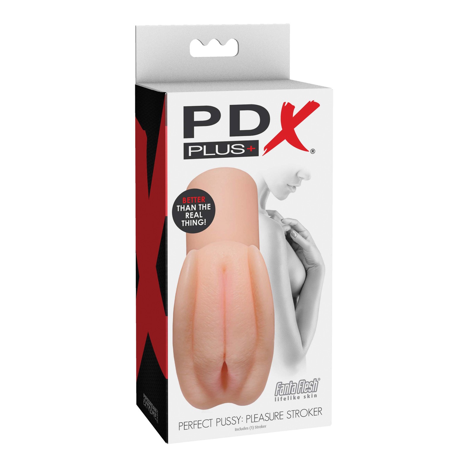 PDX Plus Perfect Pussy Pleasure Stroker Ivory