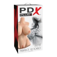 PDX Plus Perfect 10 Torso - Ivory