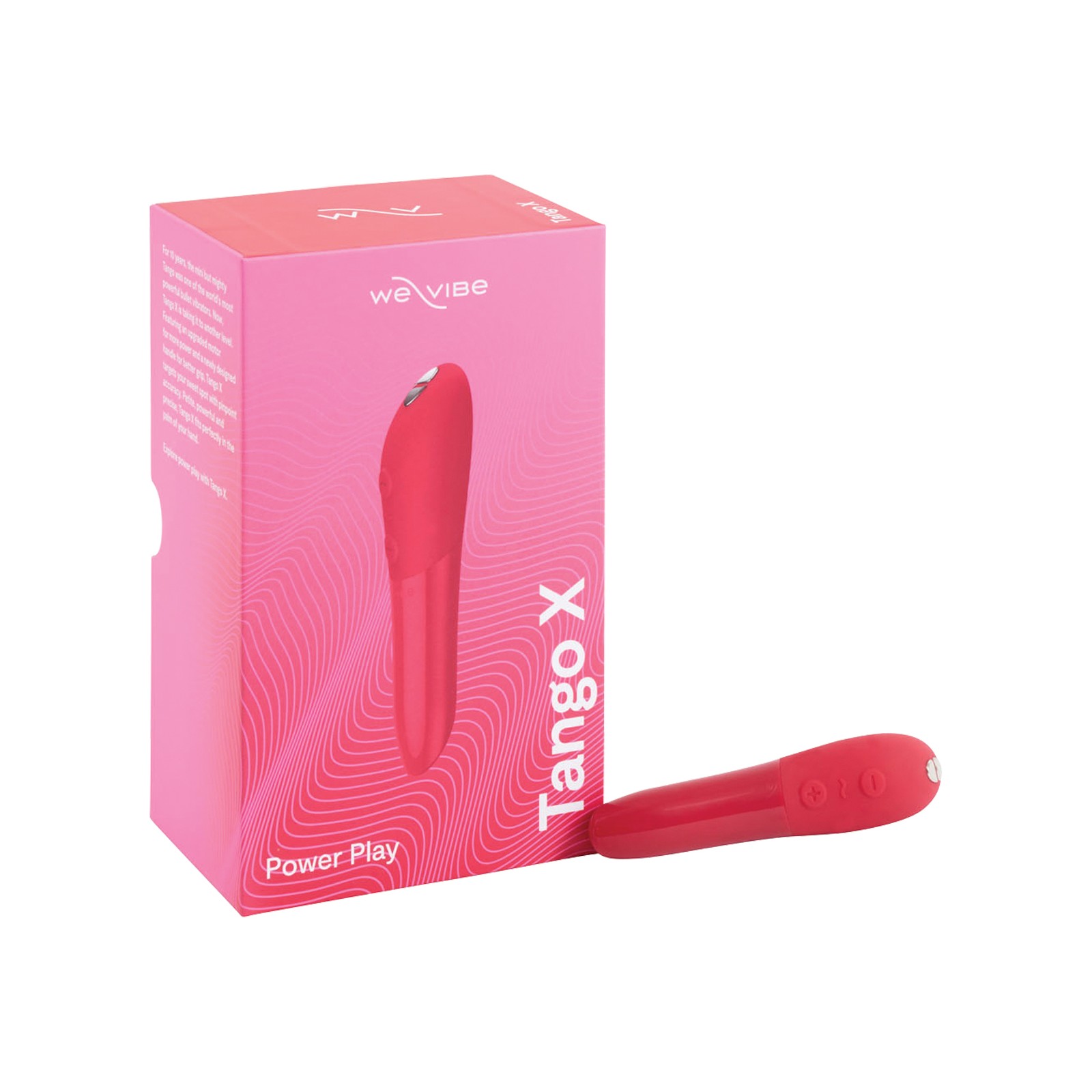 We-Vibe Tango X Powerful Bullet Vibrator in Cherry Red