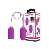 Pretty Love Daisy Licker Vibrating Egg Fuchsia