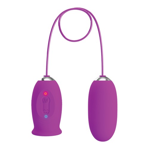 Pretty Love Daisy Licker Vibrating Egg Fuchsia