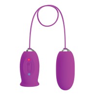 Pretty Love Daisy Licker Vibrating Egg Fuchsia