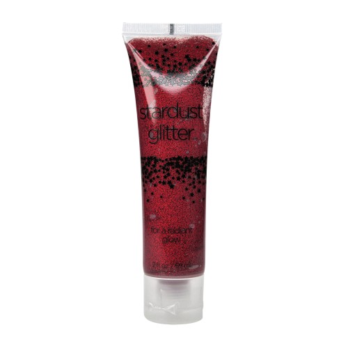 Stardust Glitter Red for Radiant Skin