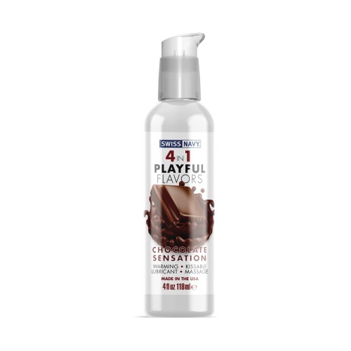 Swiss Navy Playful Flavors Chocolate Sensation - 4 oz