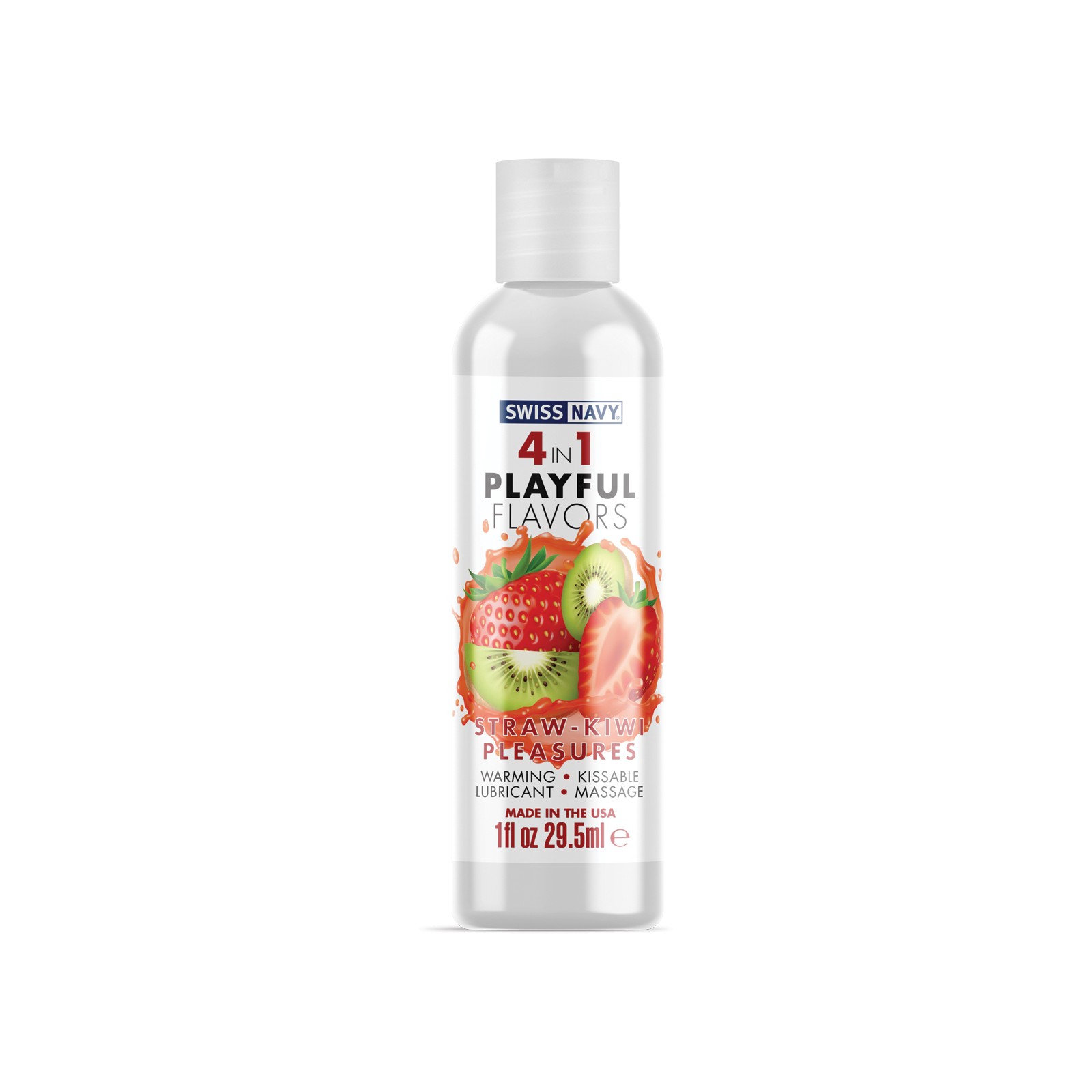 Swiss Navy 4-in-1 Playful Flavors Strawberry Kiwi