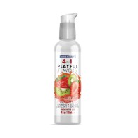 Swiss Navy 4 in 1 Playful Flavors Strawberry Kiwi