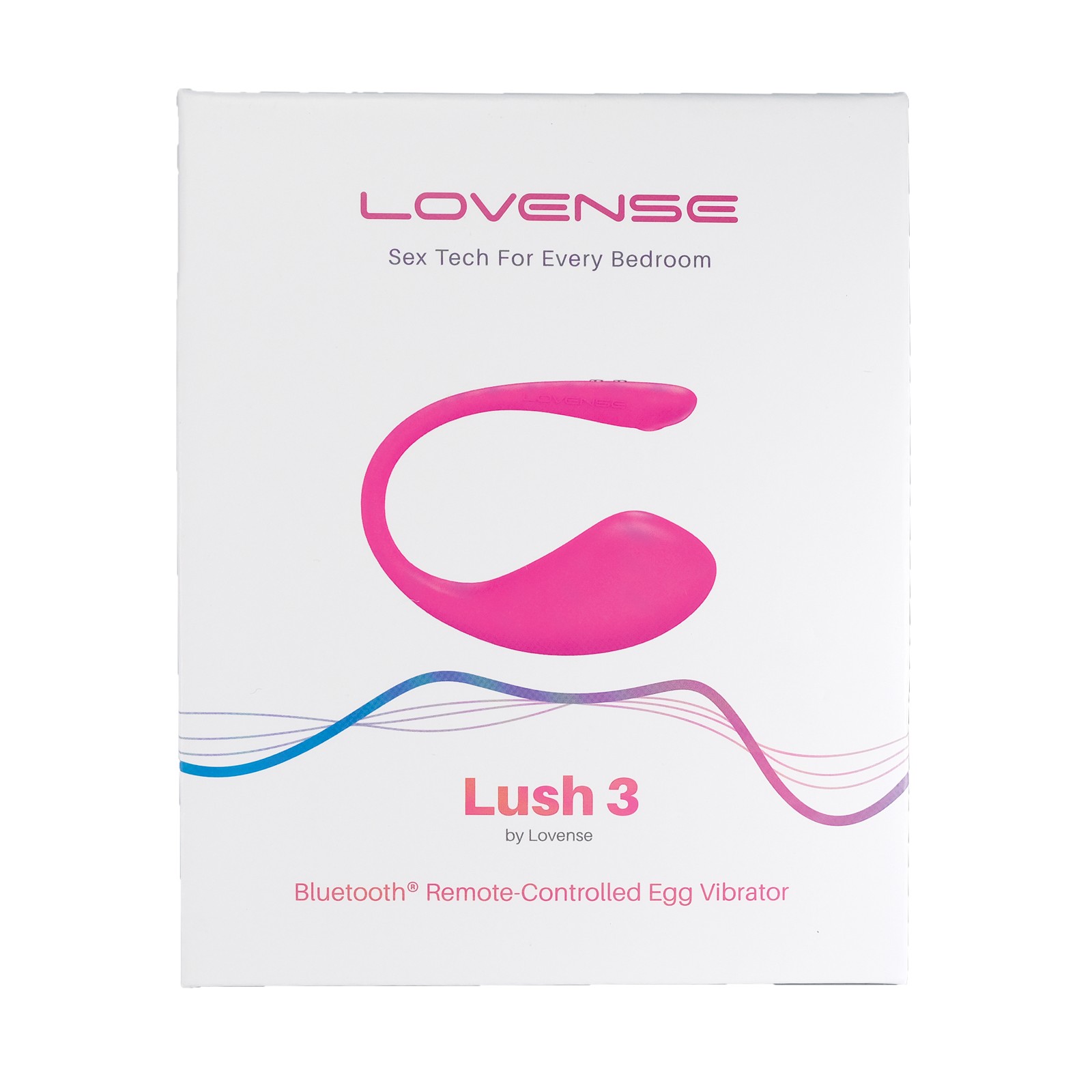 Vibrador Lovense Lush 3.0 Activado por Sonido - Rosa