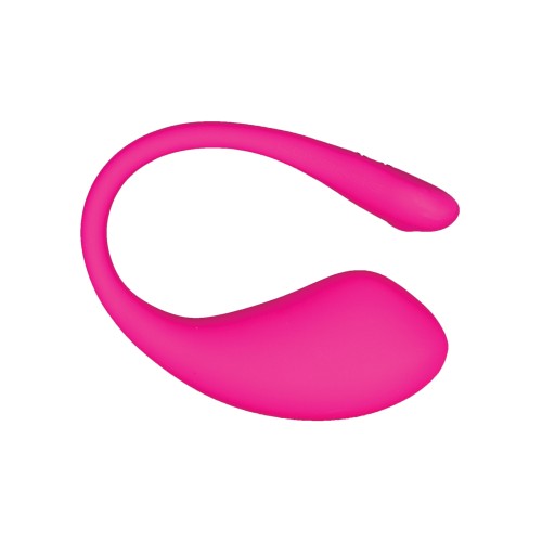 Lovense Lush 3.0 Sound Activated Camming Vibrator - Pink