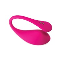 Lovense Lush 3.0 Sound Activated Camming Vibrator - Pink