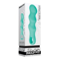 Evolved Triple Teaser Teal Vibrator