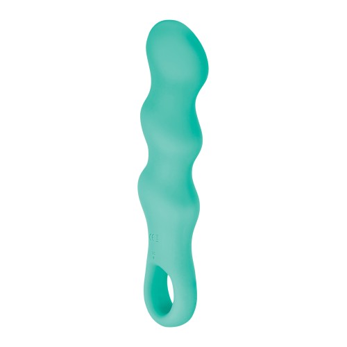 Evolved Triple Teaser Teal Vibrator