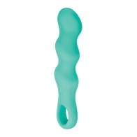 Evolved Triple Teaser Teal Vibrator