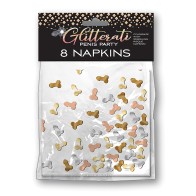 Servilletas de Fiesta Glitterati Pack de 8