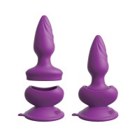 Purple Threesome Wall Banger Plug for Ultimate Pleasure