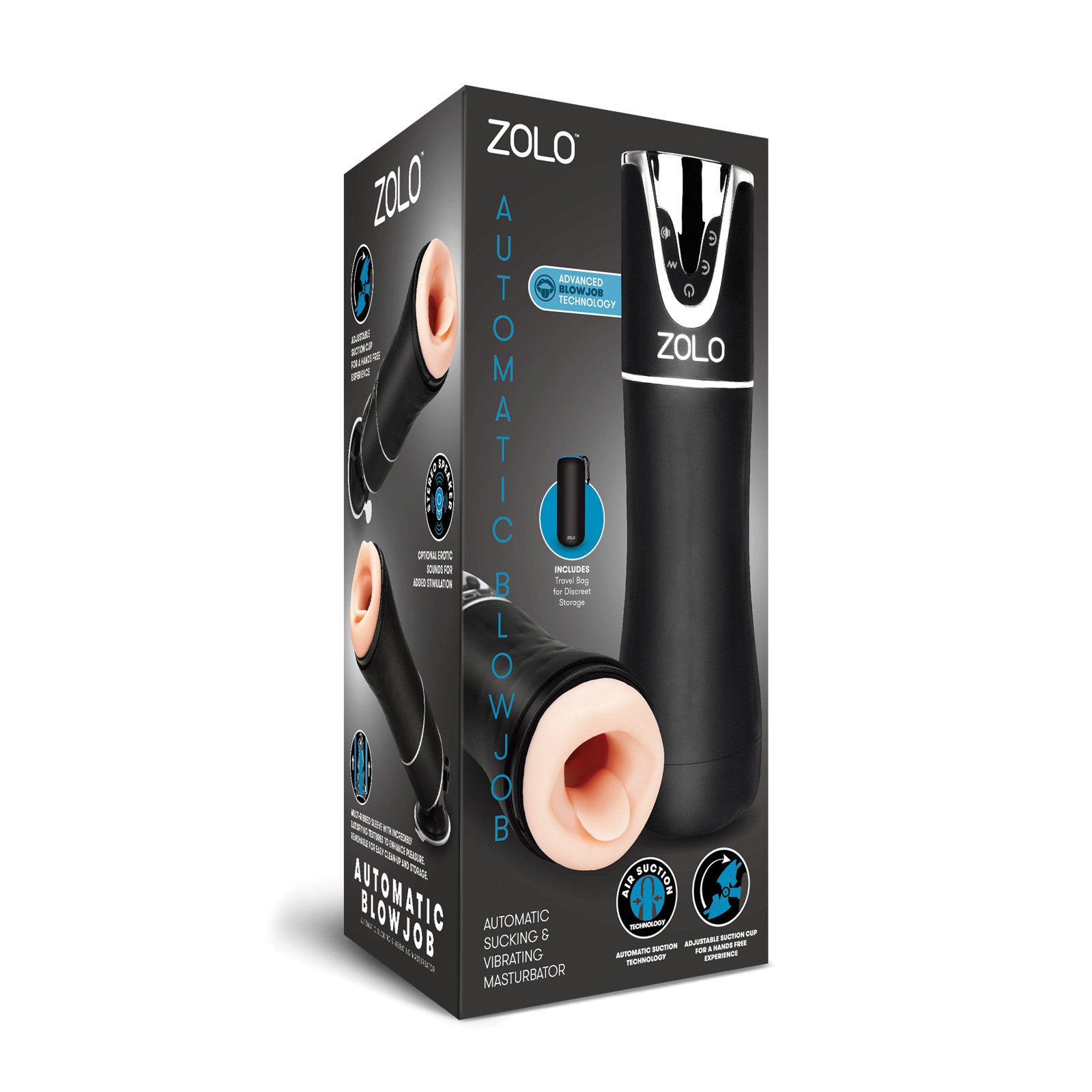 ZOLO Automatic Blowjob Masturbator Ivory