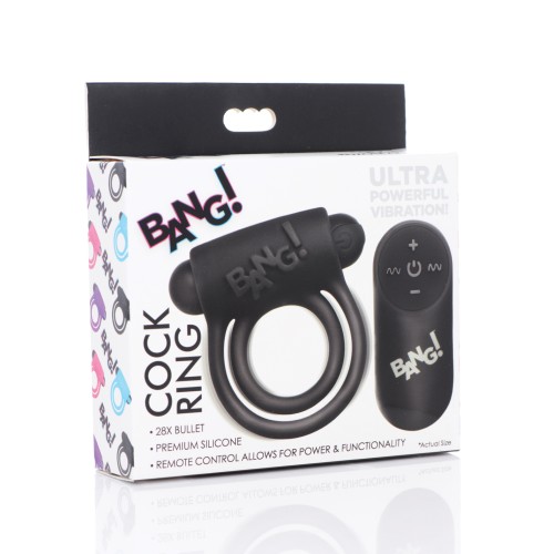 Bang! Vibrating Cock Ring for Enhanced Pleasure