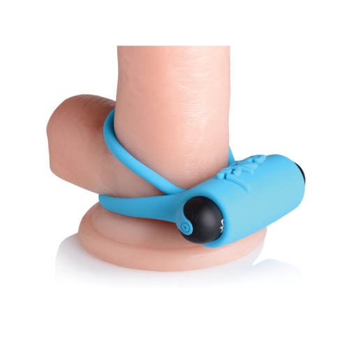 Bang Anillo Vibrador Bullet Control Remoto Azul