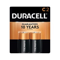 Duracell Alkaline Batteries - C Pack of 2