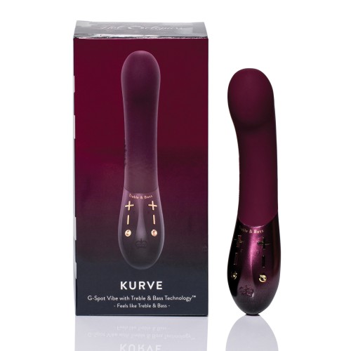 Hot Octopuss Kurve G Spot Vibrator - Plum