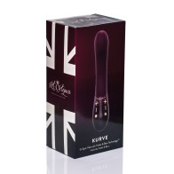 Hot Octopuss Kurve G Spot Vibrator - Plum