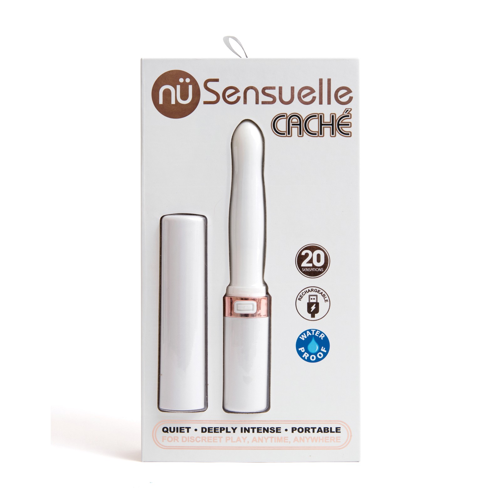 Nu Sensuelle Lipstick Vibe - White