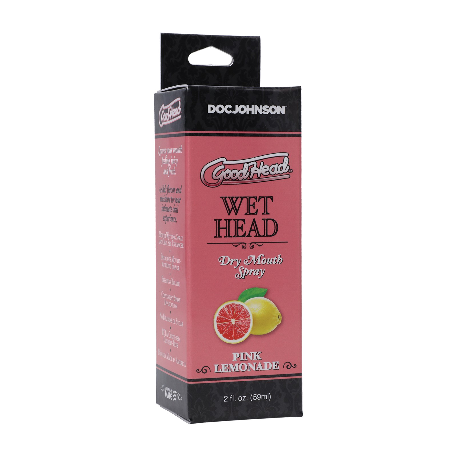 GoodHead Juicy Head Dry Mouth Spray Pink Lemonade