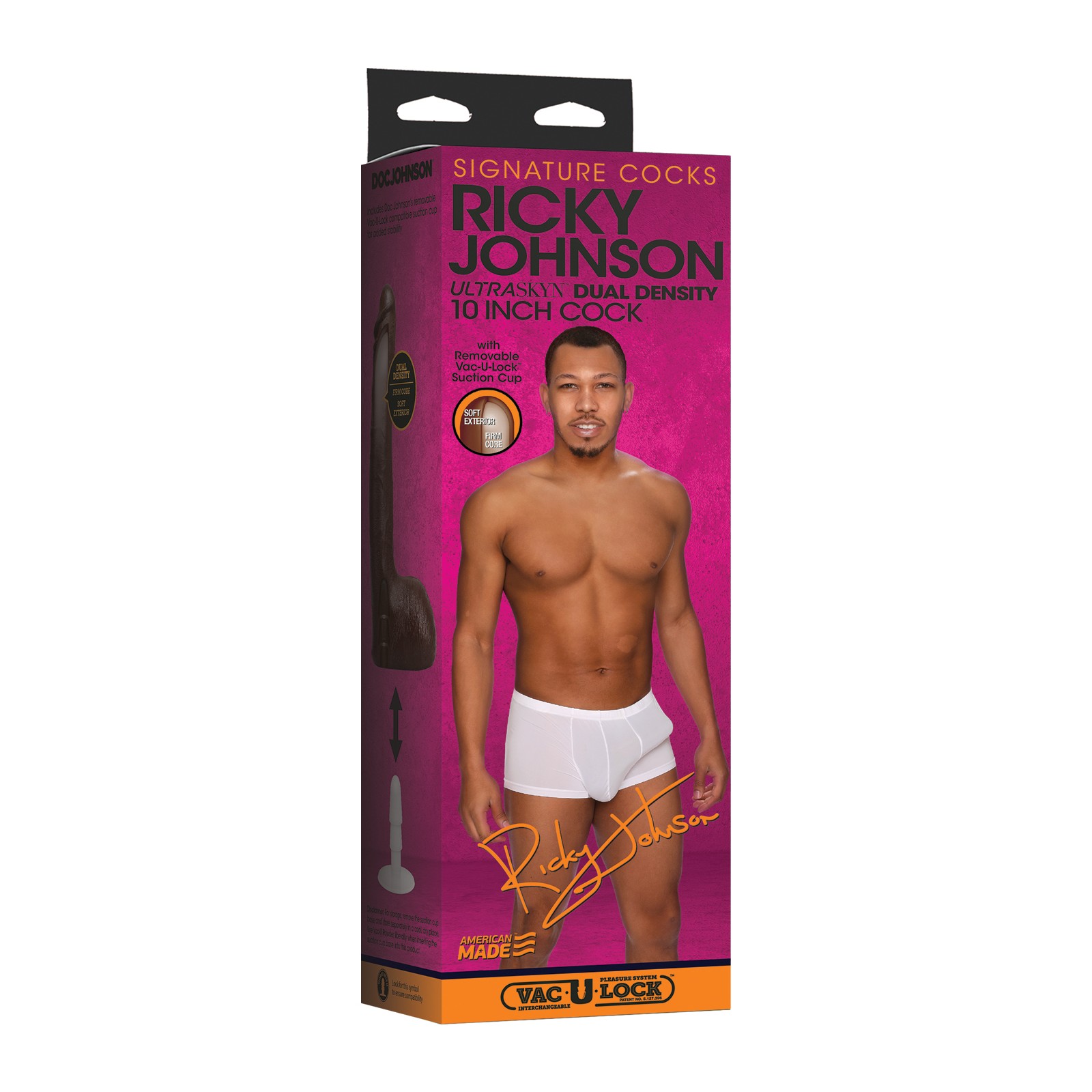 Cocks ULTRASKYN 10" Ricky Johnson - Réplica Realista