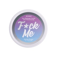 Vela de Masaje Jelique - 4 oz Fuck Me Sugar de Vainilla