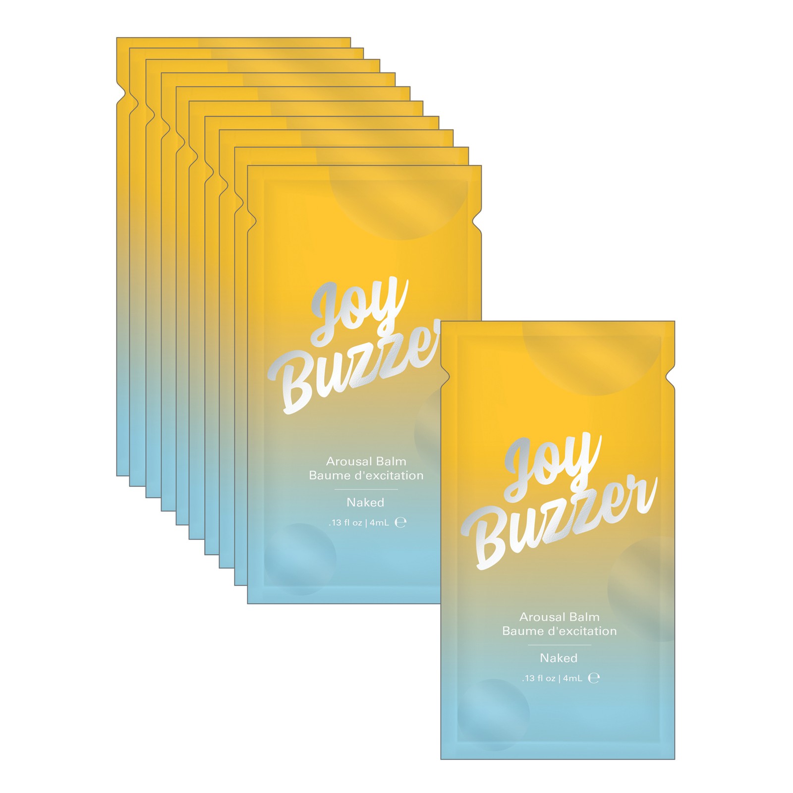 Joy Buzzer Foil Desnudo Paquete de 24