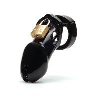 Elegant Black CB-6000 Male Chastity Device - Secure and Comfortable