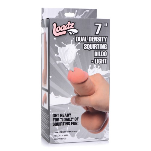 Loadz Dual Density Squirting Dildo 7 Inch