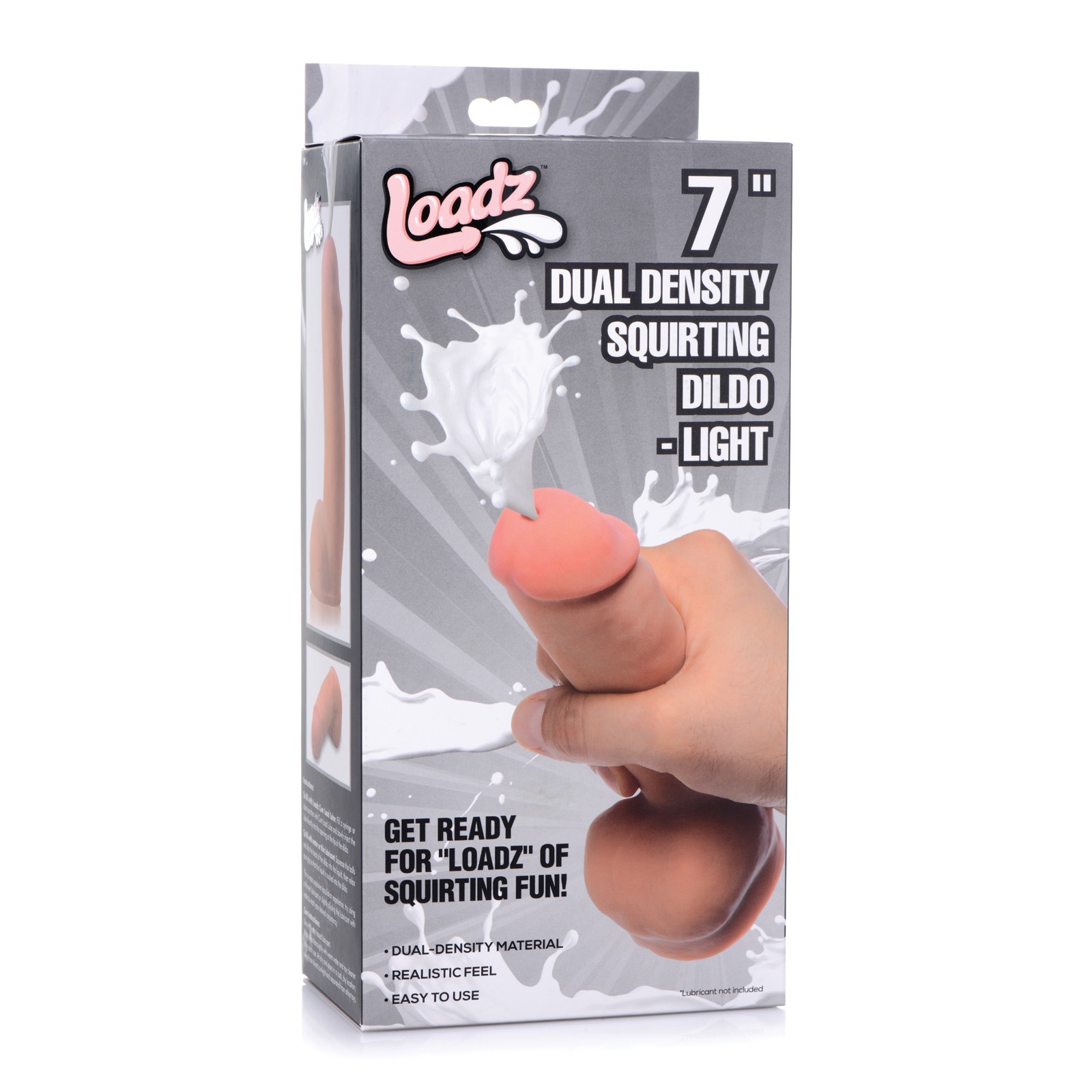 Loadz Dual Density Squirting Dildo 7 Inch