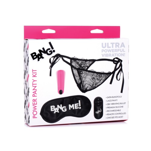 Bang! Panty & Blindfold Kit for Couples Fun