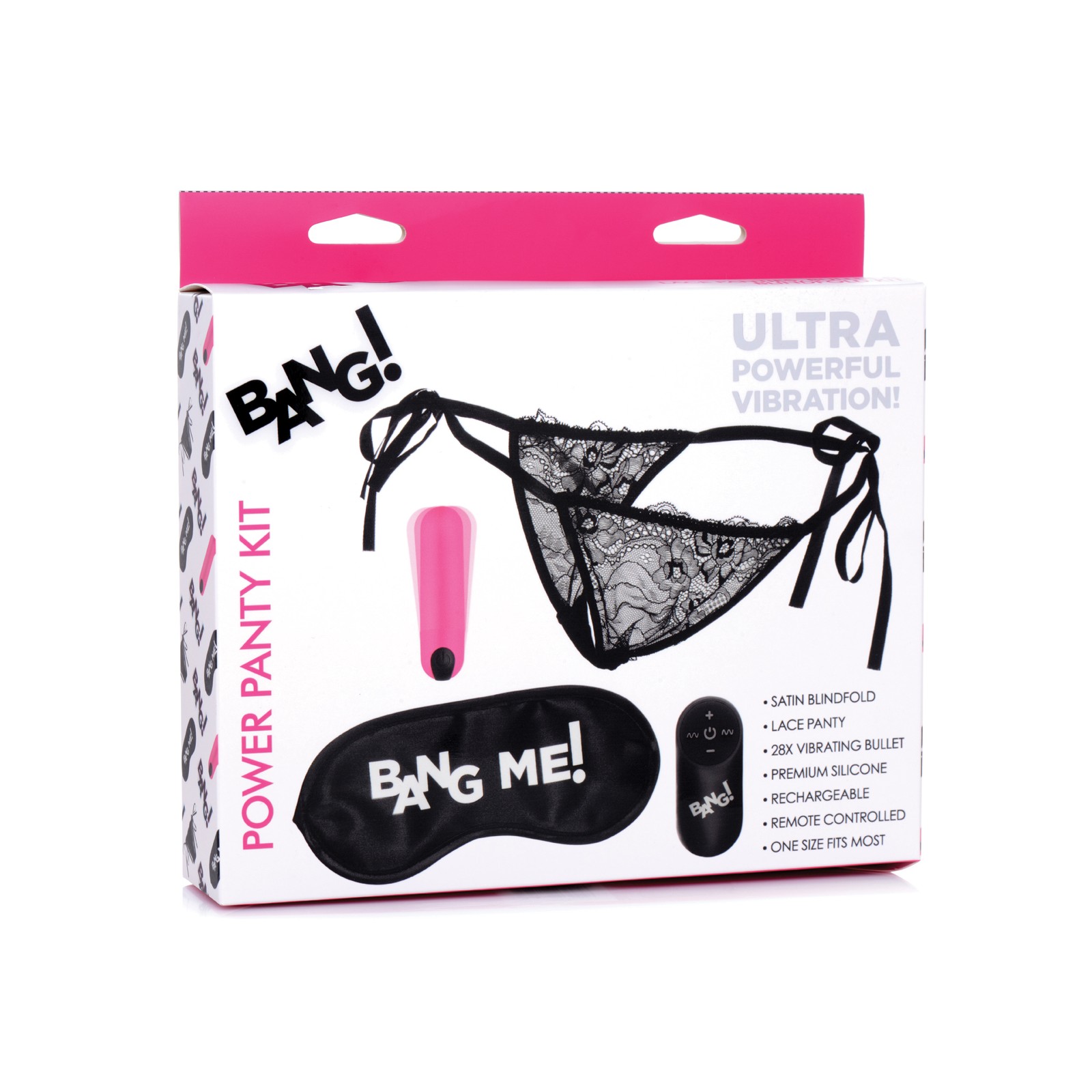 Bang! Panty & Blindfold Kit for Couples Fun