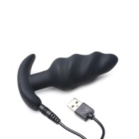 Bang Plug Anal Vibrante Control Remoto Negro