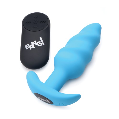 Bang! 21X Vibrating Butt Plug Remote Control