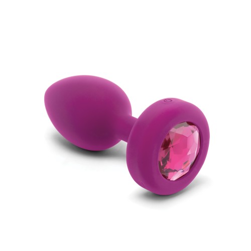 Plug Vibrador Jewel Control Remoto (S/M) - Fucsia