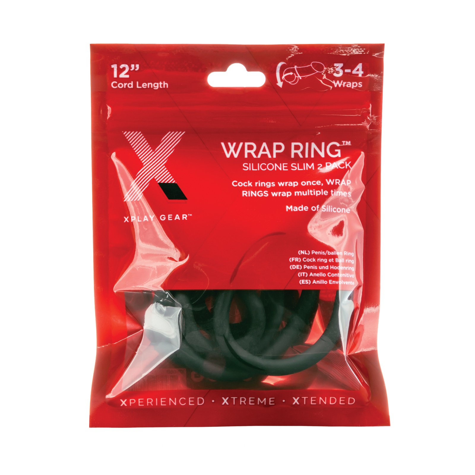 Xplay Gear 12 Inch Silicone Wrap Ring Pack