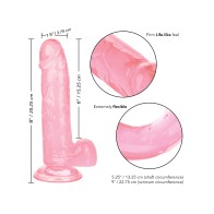 Dildo Size Queen de 6 Pulgadas Rosa