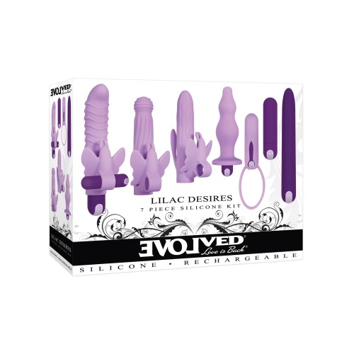 Evolved Lilac Desires Vibrator for Couples