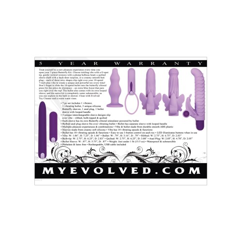 Evolved Lilac Desires Vibrator for Couples