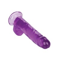 Dildo Size Queen de 8 Pulgadas Púrpura