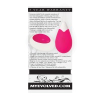 Huevo Vibrador a Control Remoto Evolved Rosa