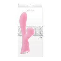 Luxe Aura Estimulador para Punto G y Clítoris Rosa