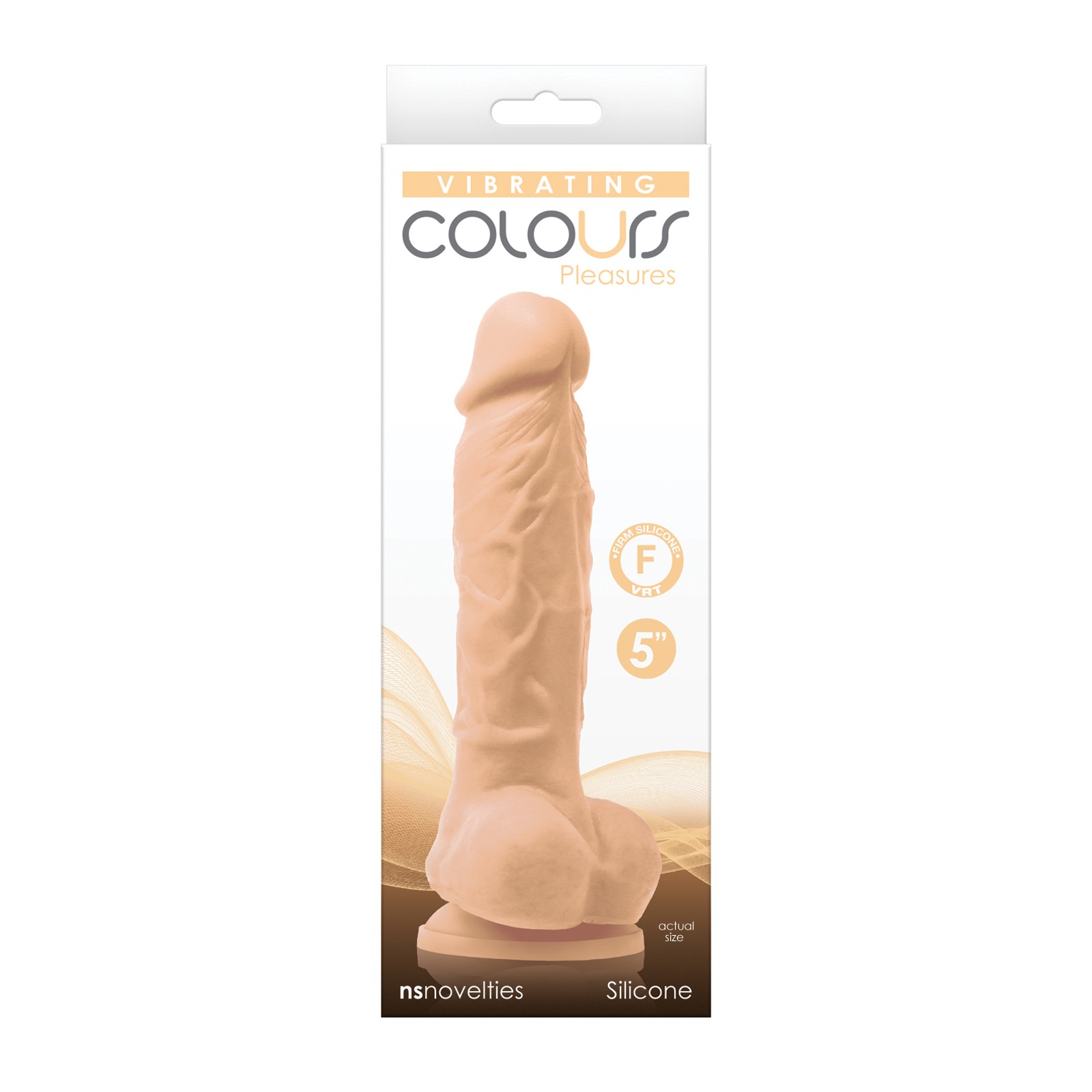 Colours Pleasures Dildo Vibrante 5 Blanco